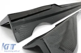 Aero Body Kit Fibra carbon Rejillas para BMW X5 G05 2018-2022 M-Tech Black Knight Look-image-6080521