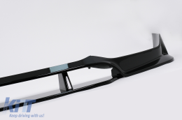 Aero Body Kit für BMW X6 G06 19-03.23 M-Tech Black Knight Design Schwarz Diffusor-image-6100462