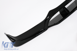 Aero Body Kit für BMW X6 G06 19-03.23 M-Tech Black Knight Design Schwarz Diffusor-image-6100468