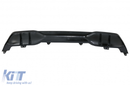 Aero Body Kit Front Bumper Lip and Air Diffuser suitable for BMW X5 G05 (2018-2022) M Design Piano Black-image-6075975