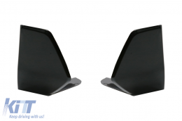 Aero Body Kit Front Bumper Lip and Air Diffuser suitable for BMW X5 G05 (2018-2022) M Design Piano Black-image-6075978