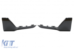 Aero Body Kit Front Bumper Lip and Air Diffuser suitable for BMW X5 G05 (2018-2022) M Performance Design Carbon Look-image-6075997