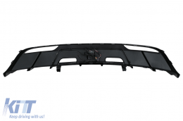 Aero Body Kit kiegészítő Tesla Model 3 (2023-) lökhárító toldat diffúzor zongoralakk fekete-image-6110827
