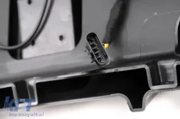 Aero Body Kit kiegészítő Tesla Model 3 (2023-) lökhárító toldat diffúzor zongoralakk fekete-image-6110828