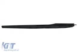 Aero Body Kit kiegészítő Tesla Model 3 (2023-) lökhárító toldat diffúzor zongoralakk fekete-image-6110835