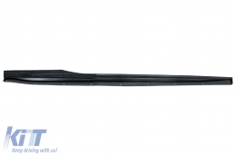 Aero Body Kit kiegészítő Tesla Model 3 (2023-) lökhárító toldat diffúzor zongoralakk fekete-image-6110838