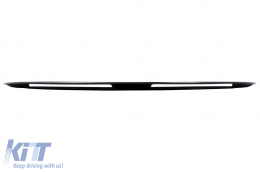 Aero Body Kit kiegészítő Tesla Model 3 (2023-) lökhárító toldat diffúzor zongoralakk fekete-image-6110839