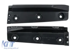 Aero Body Kit kiegészítő Tesla Model 3 (2023-) lökhárító toldat diffúzor zongoralakk fekete-image-6110846