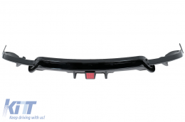 Aero Body Kit kiegészítő Tesla Model 3 (2017-2022) lökhárító toldat diffúzor és kerékjárati ív zongoralakk fekete-image-6110756