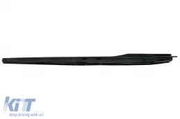 Aero Body Kit kiegészítő Tesla Model 3 (2017-2022) lökhárító toldat diffúzor és kerékjárati ív zongoralakk fekete-image-6110768