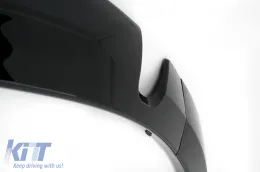 Aero Body Kit kiegészítő Tesla Model 3 (2017-2022) lökhárító toldat diffúzor és kerékjárati ív zongoralakk fekete-image-6110774