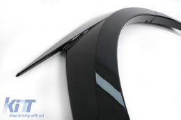 Aero Body Kit kiegészítő Tesla Model 3 (2017-2022) lökhárító toldat diffúzor és kerékjárati ív zongoralakk fekete-image-6110779