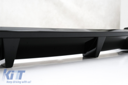Aero Body Kit Lèvre pour BMW X7 G07 18-22 Black Knight Design Noir Becquet Toit-image-6080143