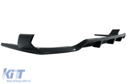 Aero Body Kit Lèvre pour BMW X7 G07 18-22 Black Knight Design Noir Becquet Toit-image-6080144