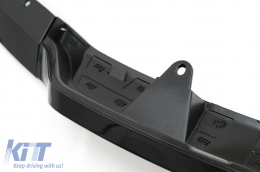 Aero Body Kit Lèvre pour BMW X7 G07 18-22 Black Knight Design Noir Becquet Toit-image-6080146
