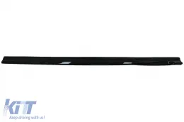 Aero Body Kit подходящ за Mercedes A-Class W176 Спортна линия (2015-2018) Piano Black-image-6096069
