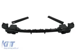 Aero Body Kit подходящ за Mercedes S-Class W223 Лимузина Спортна линия (2020-up) Piano Black-image-6098806