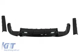 Aero Body Kit подходящ за Mercedes S-Class W223 Лимузина Спортна линия (2020-up) Piano Black-image-6098807