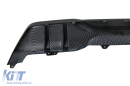 Aero Body Kit Stoßfängerlippe Diffusor für BMW X5 G05 2018-2022 M Performance Carbon Look-image-6075992
