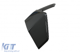 Aero Body Kit Stoßfängerlippe Diffusor für BMW X5 G05 2018-2022 M Performance Carbon Look-image-6075995