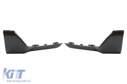 Aero Body Kit Stoßfängerlippe Diffusor für BMW X5 G05 2018-2022 M Performance Carbon Look-image-6075997