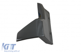 Aero Body Kit Stoßfängerlippe Diffusor für BMW X5 G05 2018-2022 M Performance Carbon Look-image-6075998