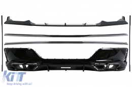 image-52-Aero Body Kit suitable for BMW 7 Series G70 M-Tech (2022-up) Black Knight Design Piano Black