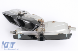Aero Body Kit suitable for BMW 7 Series G70 M-Tech (2022-up) Black Knight Design Piano Black-image-6112762