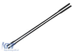 Aero Body Kit suitable for BMW 7 Series G70 M-Tech (2022-up) Black Knight Design Piano Black-image-6112772