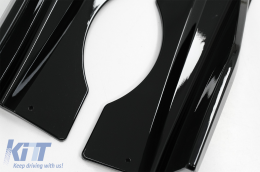 Aero Body Kit suitable for BMW X5 G05 (2018-2022) M-Tech Black Knight Design Piano Black-image-6079969