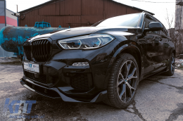 Aero Body Kit suitable for BMW X5 G05 (2018-2022) M-Tech Black Knight Design Piano Black-image-6091491