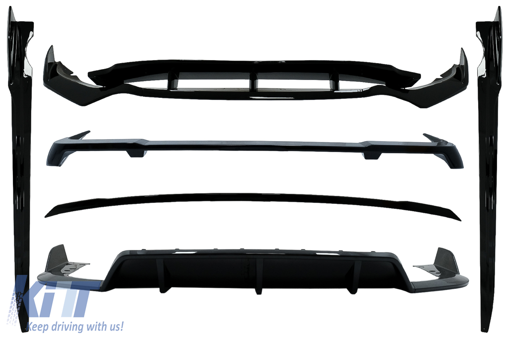 Aero Body Kit BMW X5 G05 (2018-tól) M-Tech Black Knight Design Piano Black modellhez