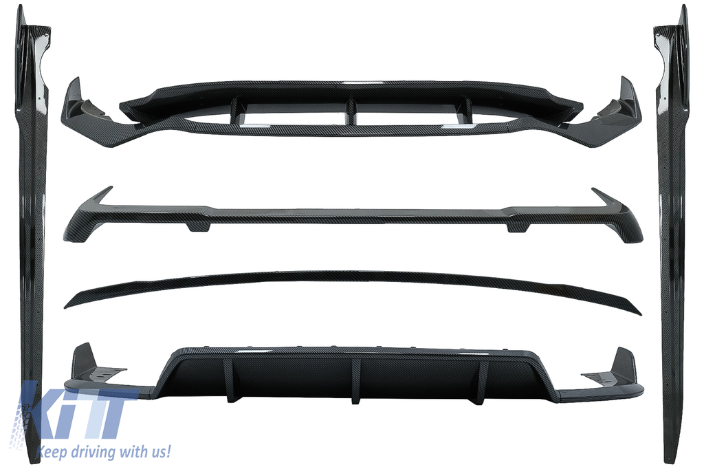 Aero Body Kit BMW X5 G05 (2018-tól) M-Tech Black Knight Design Carbon Fiber modellhez