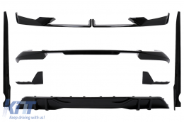 image-8-Aero Body Kit suitable for BMW X5 G05 (2023-) M-Tech Black Knight Design Piano Black