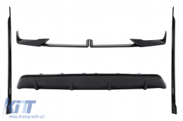 image-10-Aero Body Kit suitable for BMW X6 G06 (2024-) M-Tech Black Knight Design Piano Black