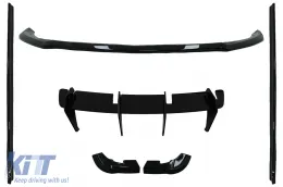 image-34-Aero Body Kit suitable for Mercedes A-Class W176 Sport Line (2015-2018) Piano Black