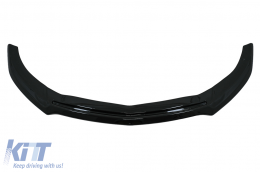 Aero Body Kit suitable for Mercedes A-Class W176 Sport Line (2015-2018) Piano Black-image-6096060