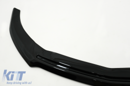 Aero Body Kit suitable for Mercedes A-Class W176 Sport Line (2015-2018) Piano Black-image-6096062