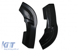 Aero Body Kit suitable for Mercedes A-Class W176 Sport Line (2015-2018) Piano Black-image-6096074