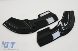 Aero Body Kit suitable for Mercedes A-Class W176 Sport Line (2015-2018) Piano Black-image-6096075