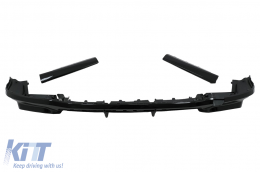 Aero Body Kit suitable for Mercedes S-Class W223 Limousine Sport Line (2020-up) Piano Black-image-6098806