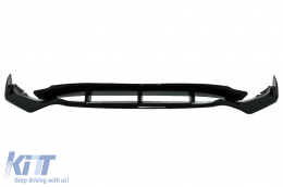 Aero Body Kit с Централни решетки Double Stripe подходящ за BMW X5 G05 (2018-up) M Черен Knight Дизайн Piano Black-image-6080408