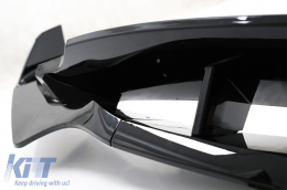 Aero Body Kit с Централни решетки Double Stripe подходящ за BMW X5 G05 (2018-up) M Черен Knight Дизайн Piano Black-image-6080417