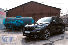 Aero Body Kit с Централни решетки Double Stripe подходящ за BMW X5 G05 (2018-up) M Черен Knight Дизайн Piano Black-image-6091514