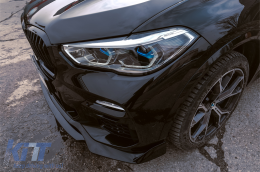Aero Body Kit с Централни решетки Double Stripe подходящ за BMW X5 G05 (2018-up) M Черен Knight Дизайн Piano Black-image-6091520