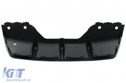 Aero Body Kit Предна Броня, устни и въздушен дифузьор, подходящи за BMW X6 F16 LCI (2015-2019) M Technik Спорт Piano Black-image-6088188