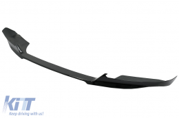 Aero Body Kit Предна Броня, устни и въздушен дифузьор, подходящи за BMW X6 F16 LCI (2015-2019) M Technik Спорт Piano Black-image-6088193