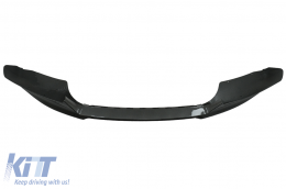 Aero Body Kit Предна Броня Липна и въздушен дифузьор подходящ за BMW X6 F16 LCI (2015-2019) M Technik Спорт Carbon Look-image-6088206