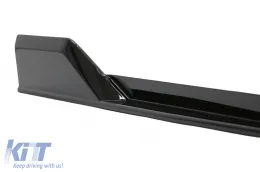 Aero Body Kit Предна Броня, устни и Задна Сплитери , подходящи за BMW F95 X5M Конкуренция (2018-up) Piano Black-image-6094387