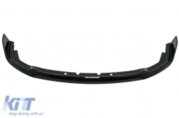 Aero Body Kit Предна Броня Липна и въздушен дифузьор подходящ за BMW 1 Series F40 M Sport (2019-Up) Piano Black-image-6095295